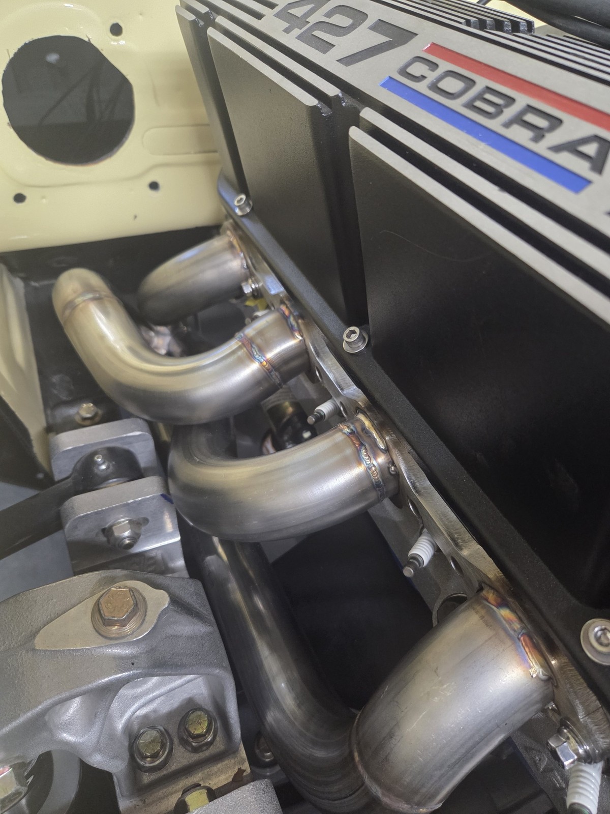 Custom TIG-welded stainless headers
